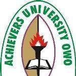List of Courses Offered by Achievers university 